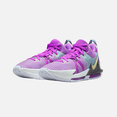 Nike LeBron Witness 7 EP Basketball Shoes -Fuchsia Dream/Sail/White/Citron Tint