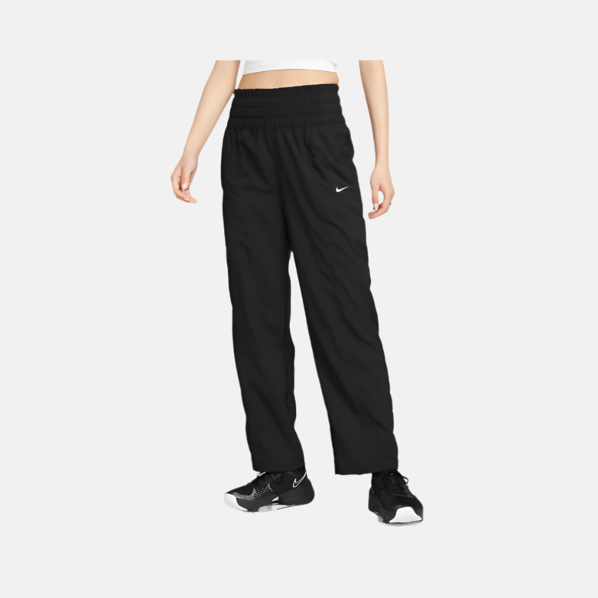 Nike Dri-FIT One Ultra High-Waisted Women's Pant -Black/White