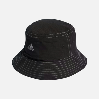 Adidas Classic Cotton Bucket Hat -Black/White/Grey Three