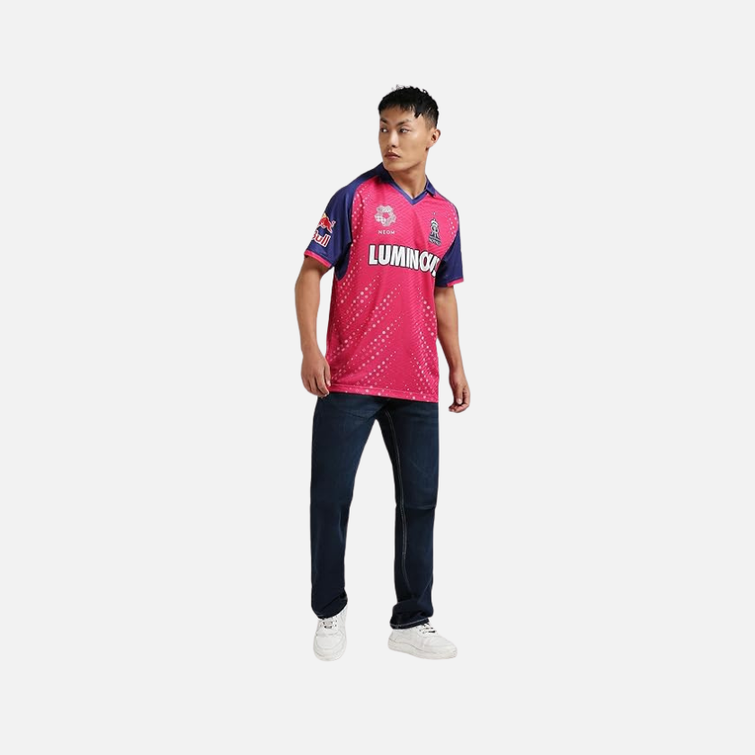 Rajasthan Royals IPL 2024 Match Jersey (Half Sleeve) -Pink – Gambol