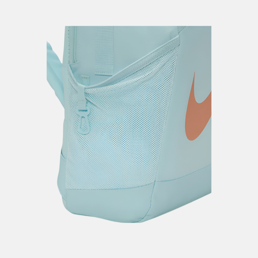 Nike Brasilia Kids Backpack (18L) -Glacier Blue/Glacier Blue/Apricot Agate