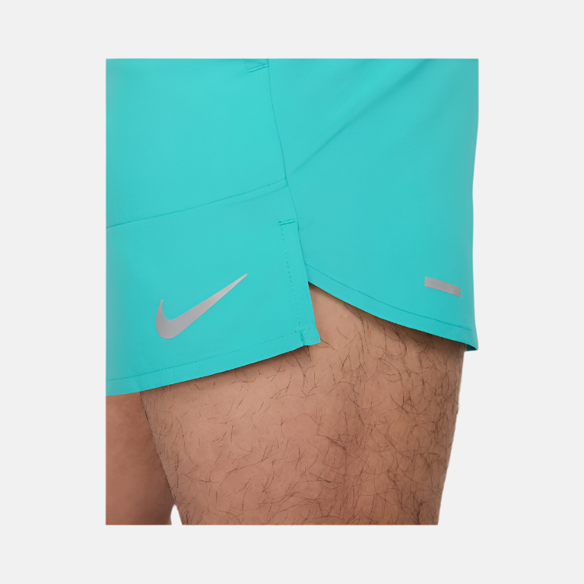 Nike Dri-FIT Stride 13cm (approx.) Brief-Lined Men's Running Shorts -Dusty Cactus/Black