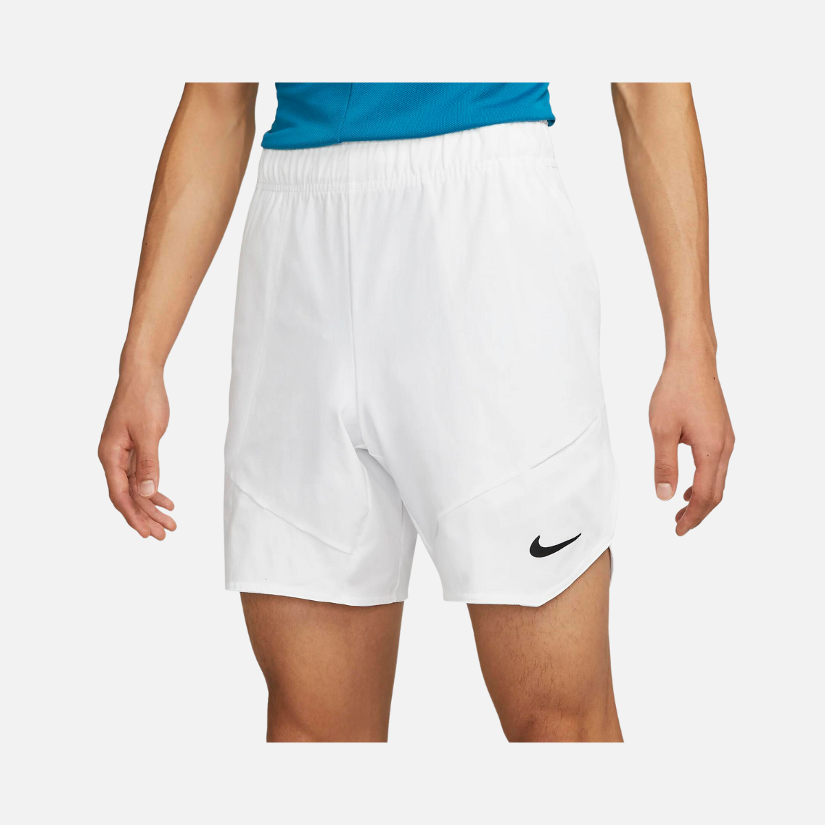 Nike Court Dri-FIT Advantage Men's Tennis Shorts -White/Black