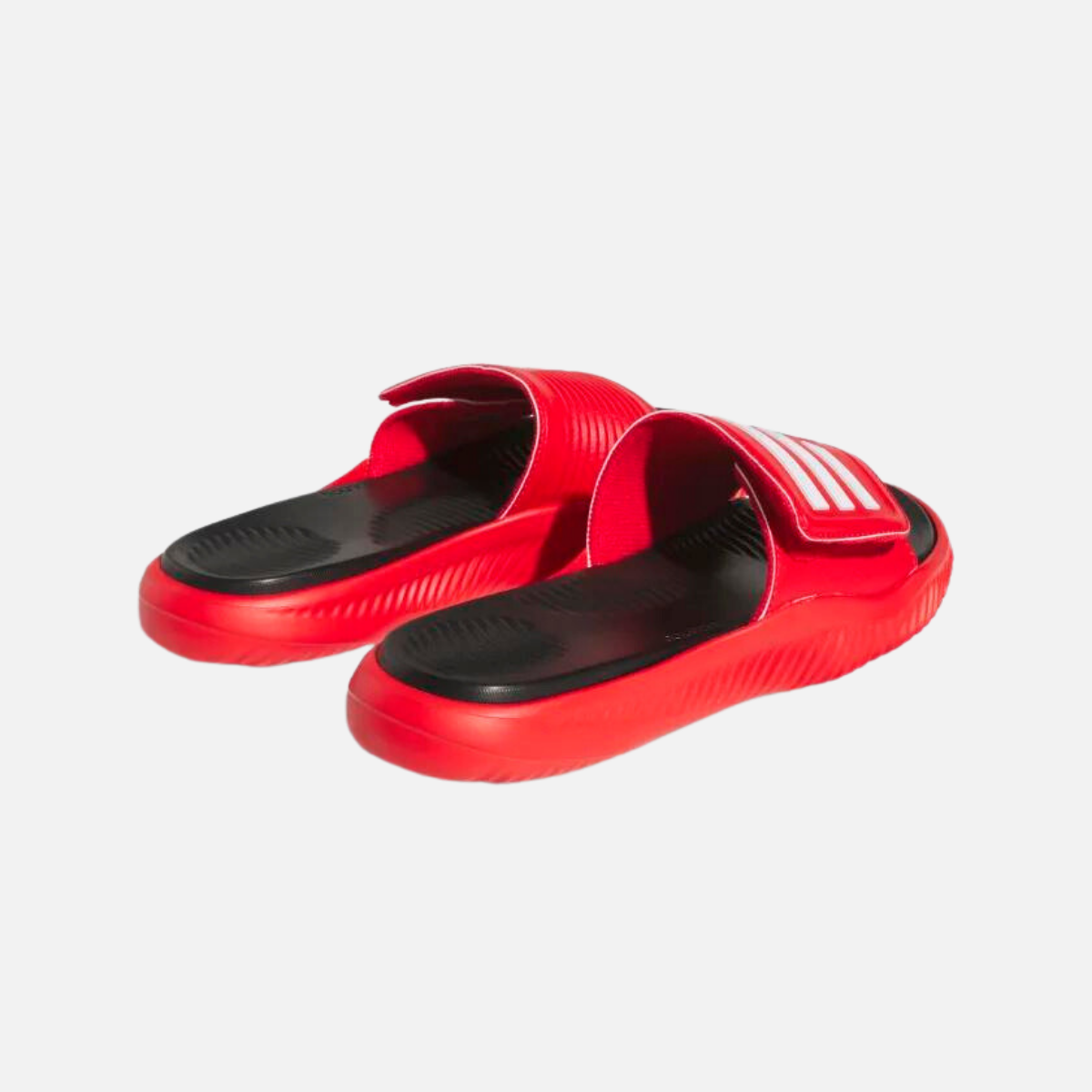 Adidas Alpha Bounce Sportswear Unisex Slide -Vivid Red/Cloud White/Core Black