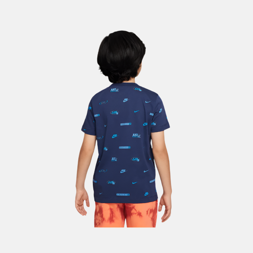 Nike Sportswear Older Kid's T-Shirt - Midnight Navy