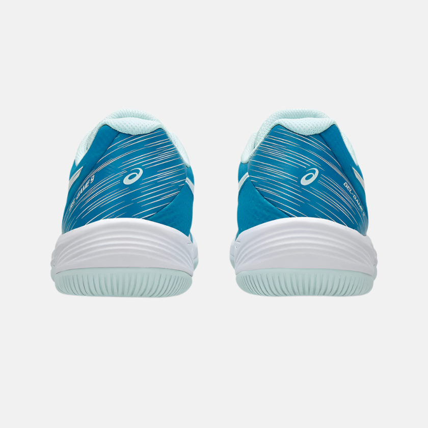 Asics GEL-GAME Women's Tennis Shoes -Teal Blue/White – Gambol