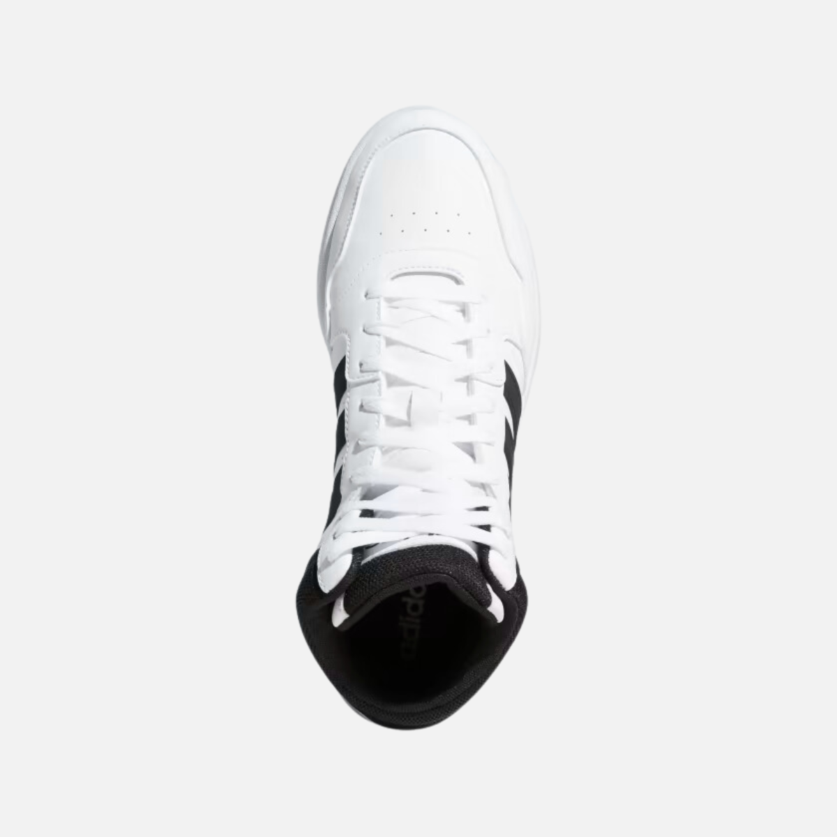 Adidas Hoops 3.0 Mid Classic Vintage Men's Basketball Shoes -Core Black/Core Black/Cloud White