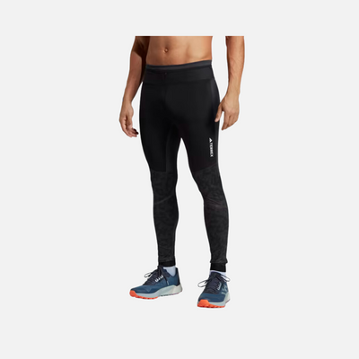 Adidas Terrex Agravic Trail Men's Running Legging -Carbon