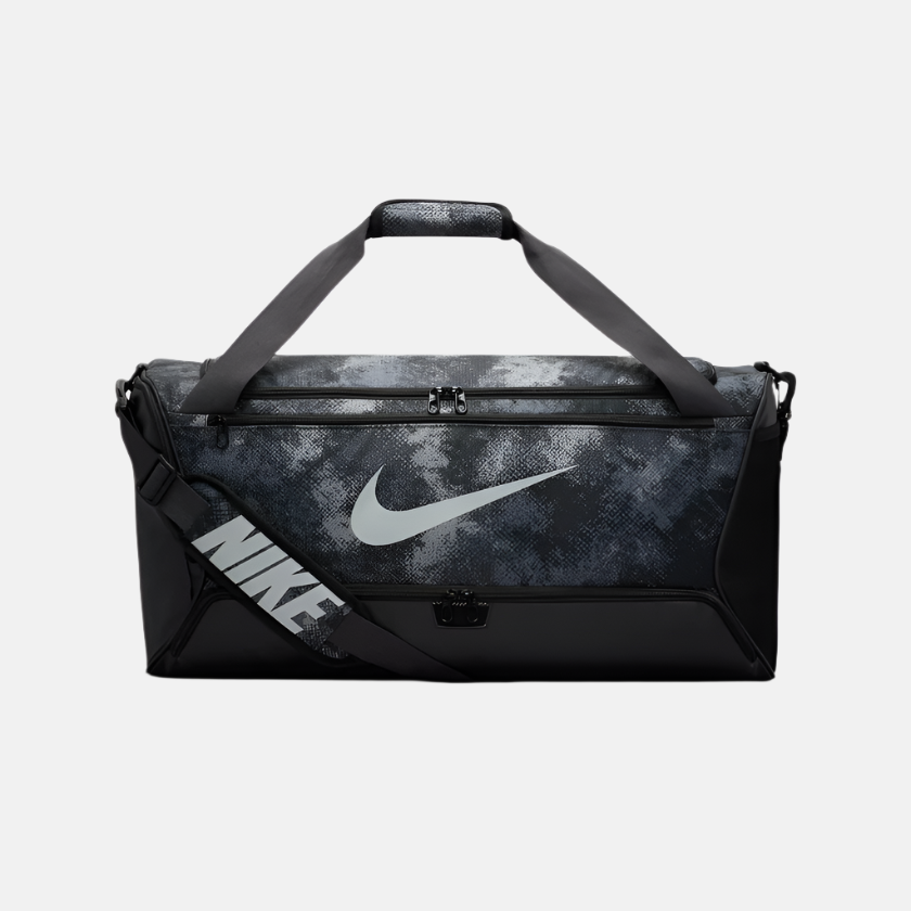 Nike Brasilia Duffel Bag Medium 60L - Iron Grey/Black/Light Smoke Grey