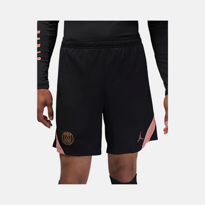 Nike Paris Saint-Germain Strike Third Jordan Dri-FIT Men's Football Knit Shorts -Black/Rust Pink