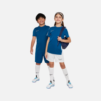 Nike Dri-FIT Academy23 Kids' Football Top -Court Blue/White/Aquarius Blue