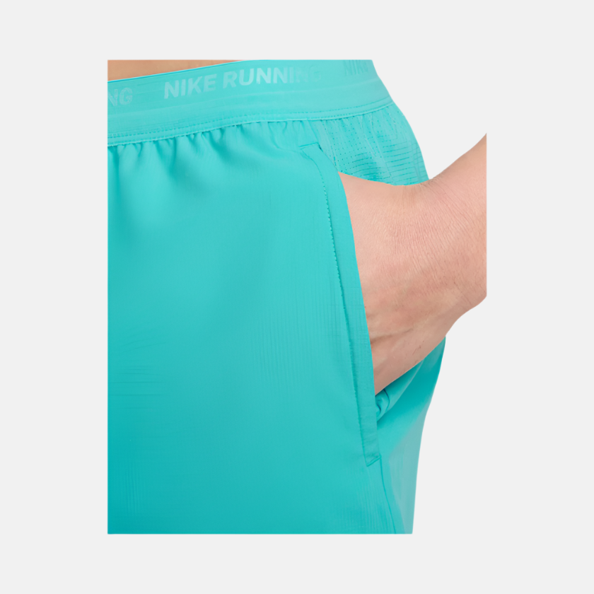 Nike Dri-FIT Stride 13cm (approx.) Brief-Lined Men's Running Shorts -Dusty Cactus/Black