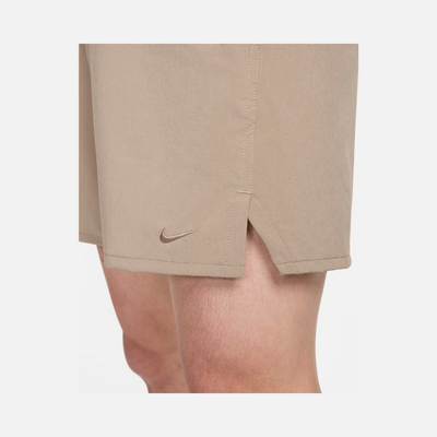 Nike Dri-FIT Unlimited Men's 18cm (approx.) 2-in-1 Versatile Shorts -Khaki/Black/Khaki