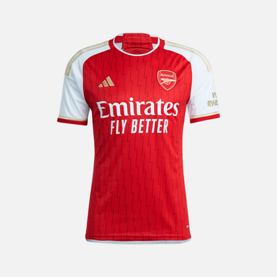Adidas Arsenal 23/24 Home Men's Football Jersey -Better Scarlet/White