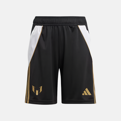 Adidas Messi Kids Unisex Training Shorts (5-16Year) -Black