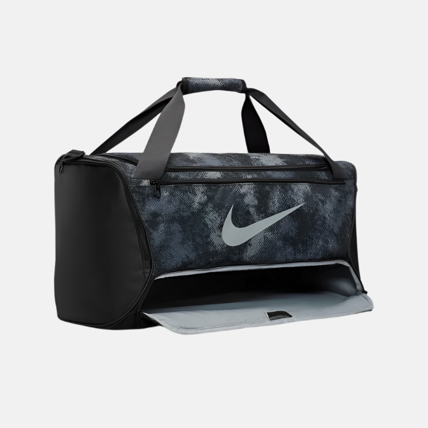 Nike Brasilia Duffel Bag Medium 60L - Iron Grey/Black/Light Smoke Grey