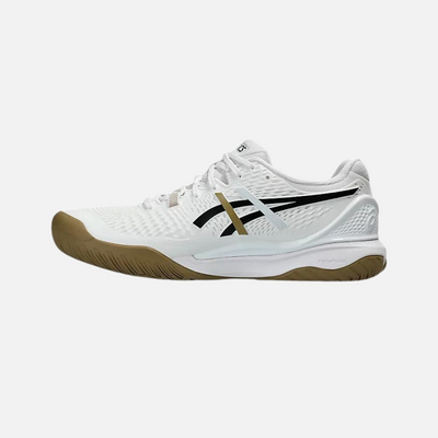Asics GEL-RESOLUTION 9 Men's Tennis Shoes - White/Black