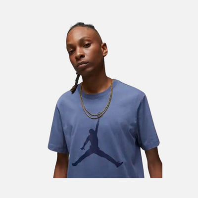 Nike Jordan Jumpman Men's Basketball T-Shirt - Diffused Blue/Midnight Navy