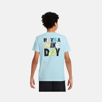 Nike Sportswear Kids Boy T-shirt -Glacier Blue