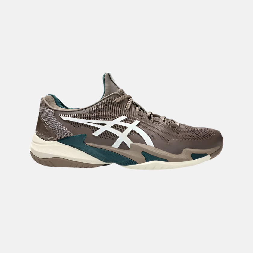 Asics Court FF 3 Men's Tennis Shoes -Taupe Grey/White