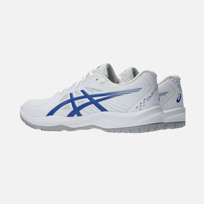 ASICS COURT SLIDE 4 MEN's Tennis Shoes - WHITE/DARK COBALT