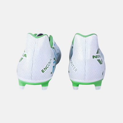 Nivia Encounter 10.0 Kids Football Studs -White