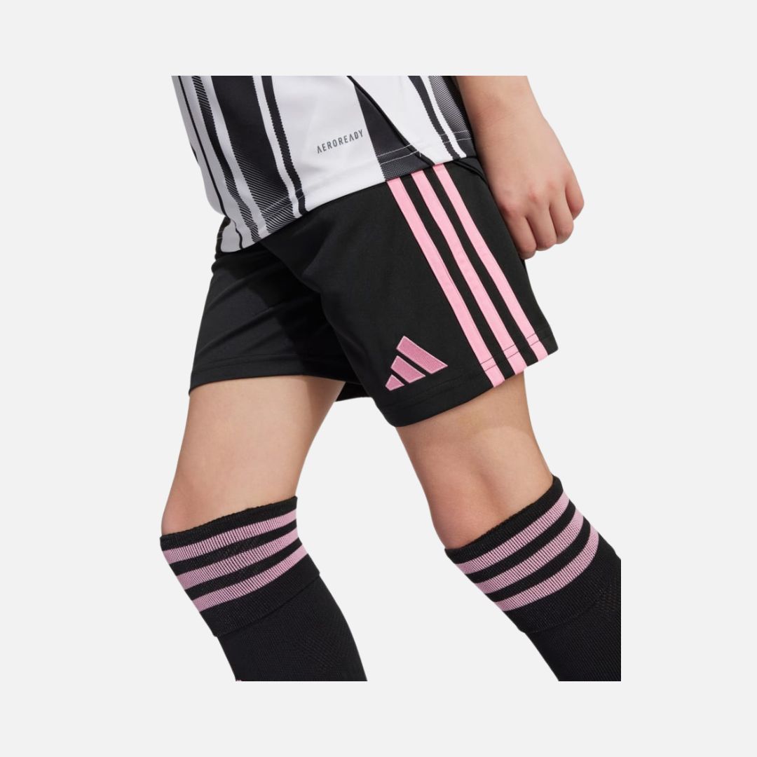 Adidas Juventus 25/26 Home Shorts Kids BLACK