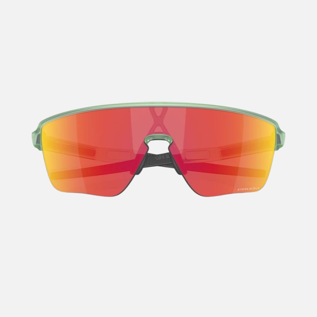 Oakley Corridor SQ Sunglasses Matte Transparent Jade/Prizm Ruby Lenses