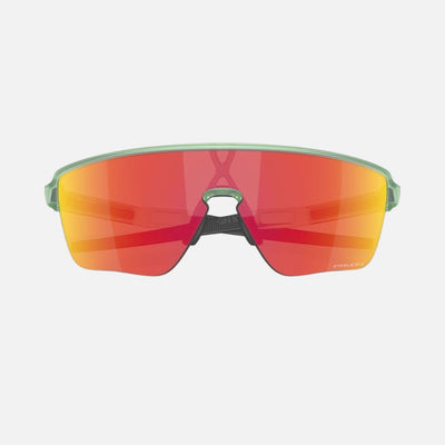 Oakley Corridor SQ Sunglasses Matte Transparent Jade/Prizm Ruby Lenses