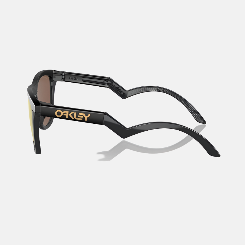 Oakley Frogskins Hybrid Matte Black/Prizm 24K Mirror Polarised Lenses