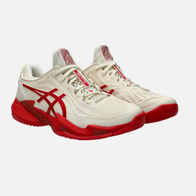 COURT FF 3 NOVAK tennis shoes - Cream/red