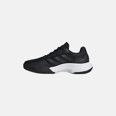 Adidas Men’s Gamecourt 2.0 Tennis Shoes - Core Black/ Core Black/ Grey Four