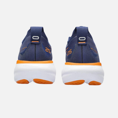 Asics Gel-Nimbus 25 Men's Running Shoes -Deep Ocean/Bright Orange