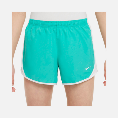 Nike Tempo Girls Dri-Fit Running Shorts -Clear Jade II/White/White/White