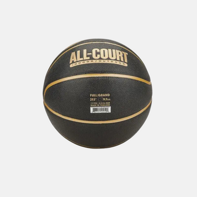 Nike Everyday All Court Basketball – Black & Gold (Size 7)