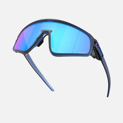 Oakley Latch Panel Sunglasses Matte Transparent Navy/Prizm Sapphire Lenses