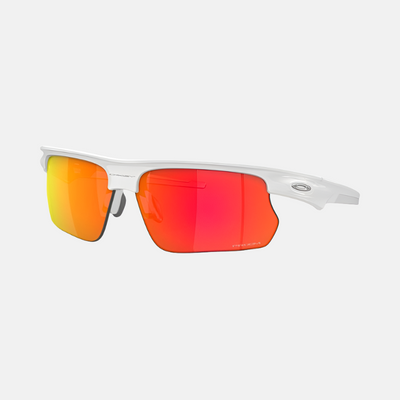 Oakley BiSphaera Polished White/Prizm Ruby Mirror Lenses