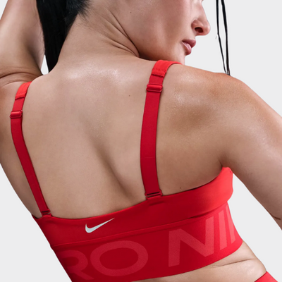 Nike Pro Indie Plunge Medium Support Padded Sports Bra