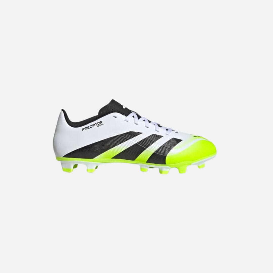 Adidas Predator Club Firm/Multi-Ground Boots Cloud White / Core Black / Lucid Lemon