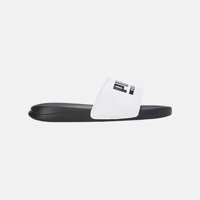 Puma Popcat Pacify Unisex Slide - Black/White