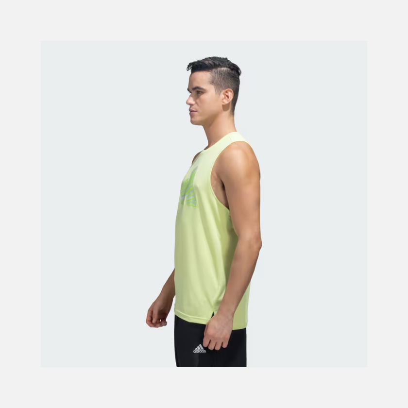 Adidas HIIT Entry MEn's Training Tank Top -Pulse Lime