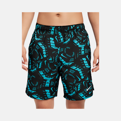 Nike Challenger 7" Dri-FIT Unlined Men's Versatile Shorts -Black/Dusty Cactus/Black/White