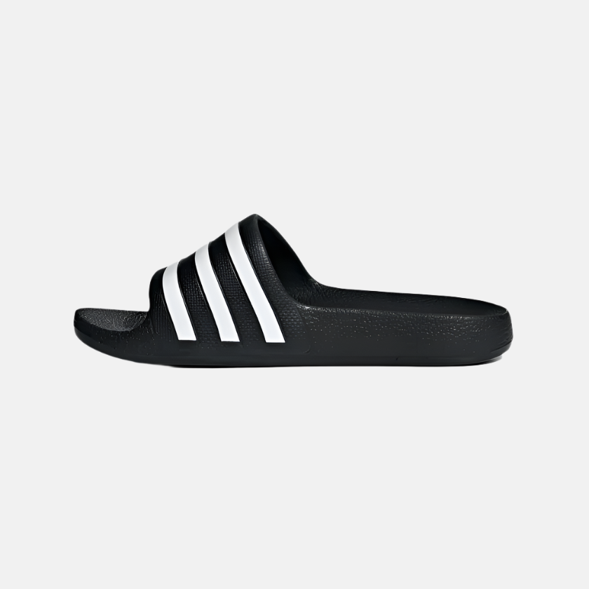 Adilette Aqua Kids Unisex Slides -Core Black/Cloud White/Core Black