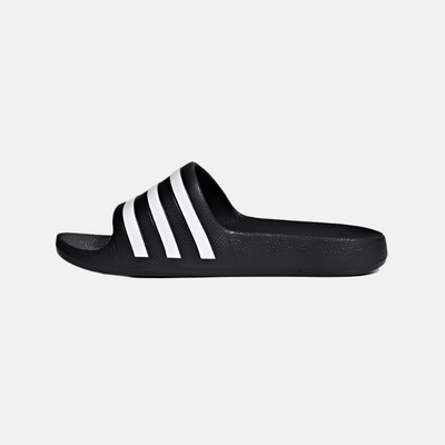 Adilette Aqua Kids Unisex Slides -Core Black/Cloud White/Core Black