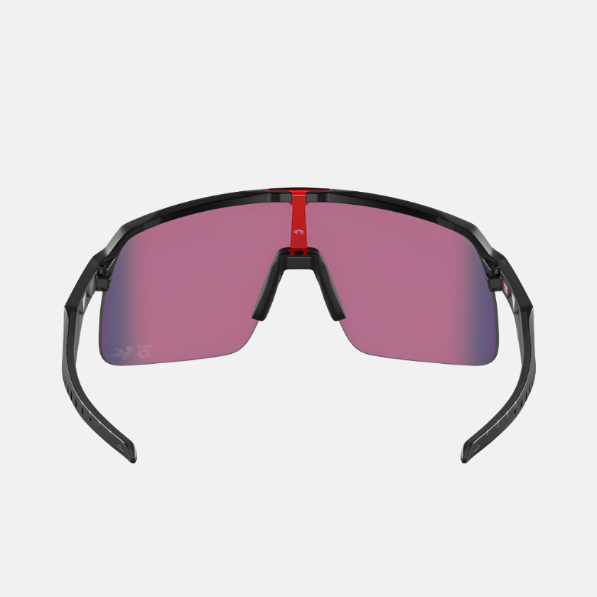 Oakley Sutro Lite Matte Black and Red/Prizm Road Lenses