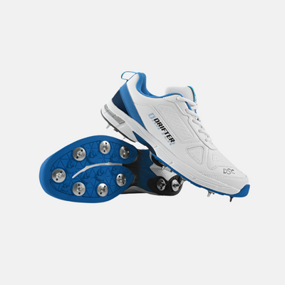 DSC Drifter Men's Cricket Shoes -Blue/White