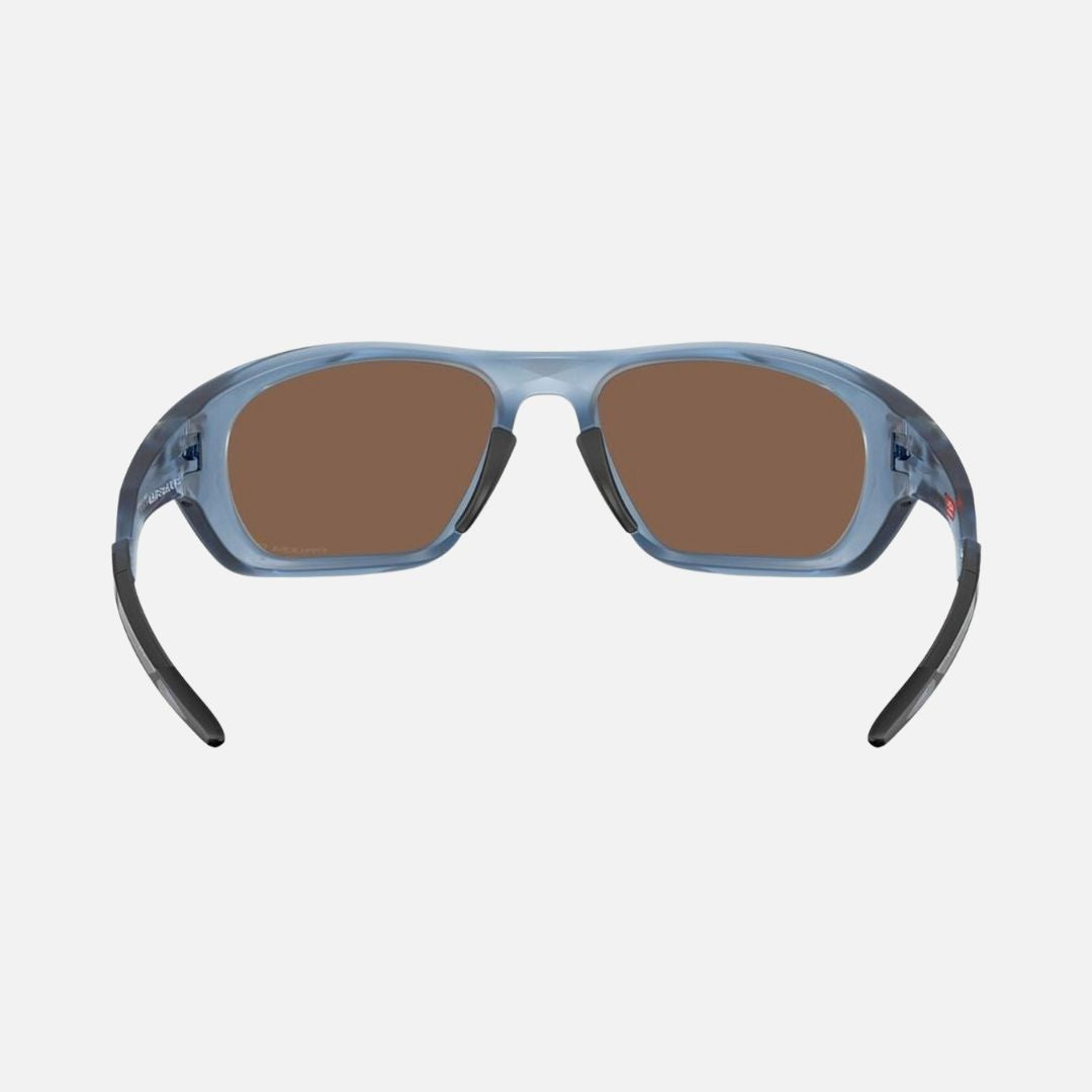 Oakley Lateralis Sunglasses Matte Transparent Abyss/Prizm 24k Polarised Lenses