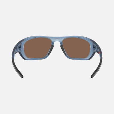 Oakley Lateralis Sunglasses Matte Transparent Abyss/Prizm 24k Polarised Lenses