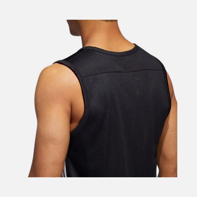 Adidas 3G Speed Reversable Men's Basketball Jersey -Black/White