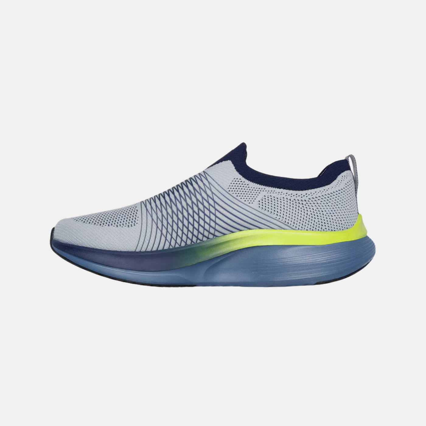 Skechers Men’s GO WALK Max Walker Constantine - GRAY / LIME